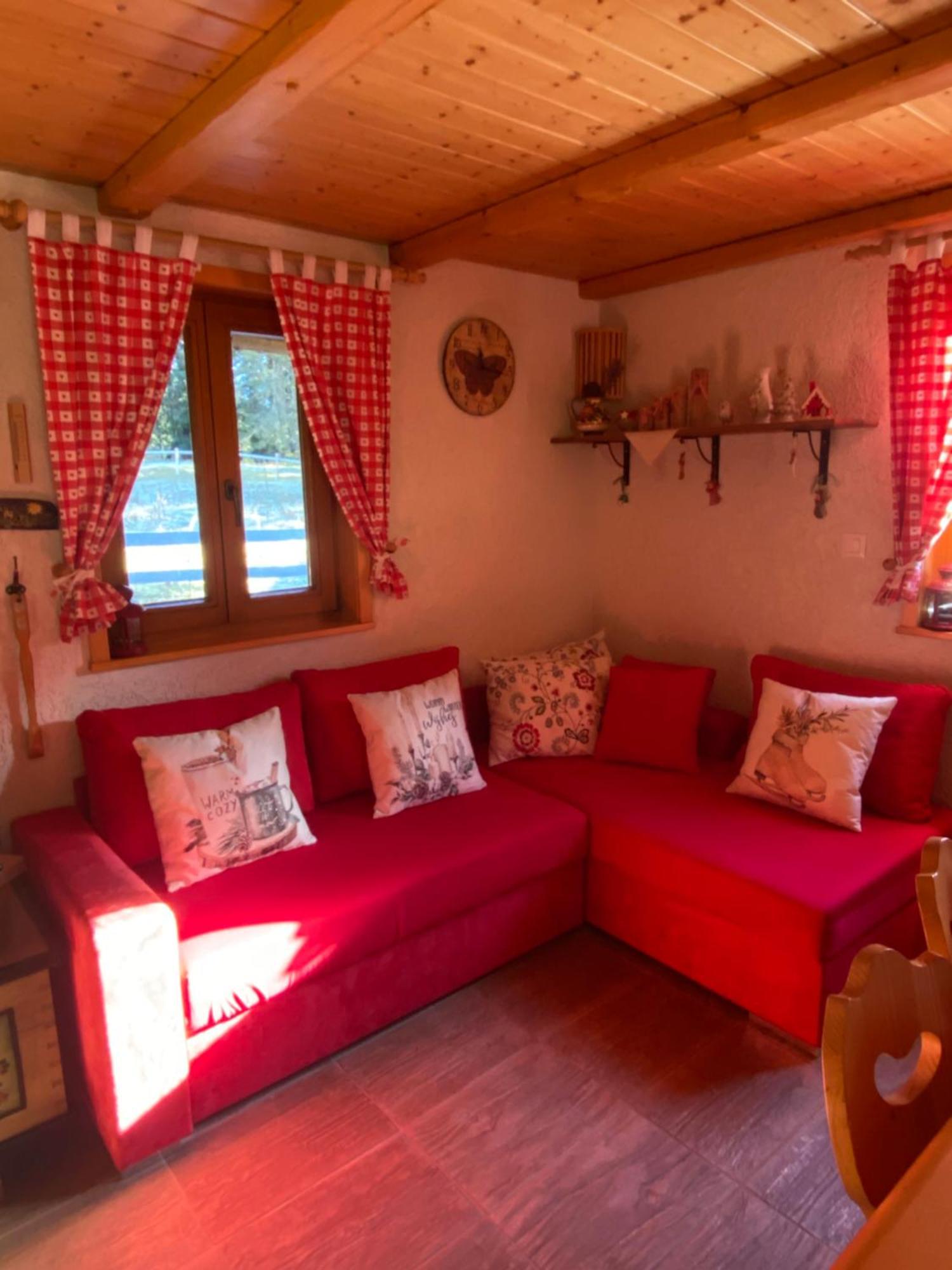 Cosy Chalet On Pokljuka - Brunarica Tinkara Zgornje Gorje ภายนอก รูปภาพ